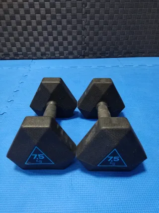 REBAJADO!!! Juegos Mancuernas Hexagonales