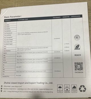 Filamento Impresión 3D JAYO