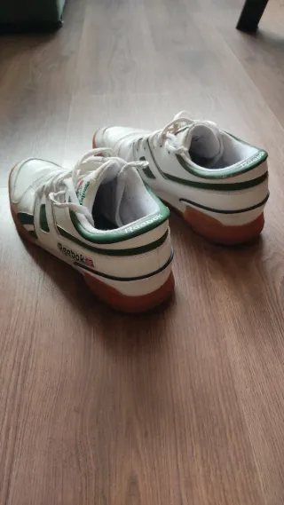 Zapatillas Reebok Training Blancas y Verdes