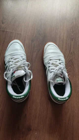 Zapatillas Reebok Training Blancas y Verdes