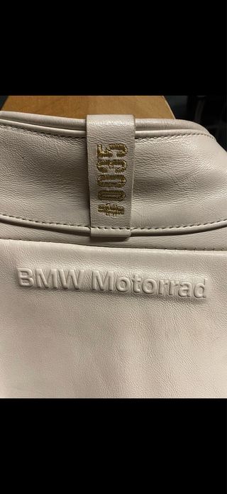 Chaqueta BMW OPTION 719 Blanca Cuero