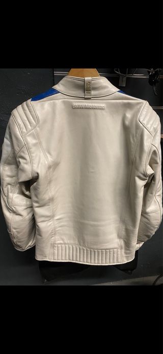 Chaqueta BMW OPTION 719 Blanca Cuero
