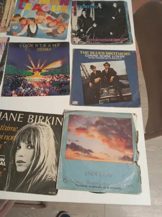 Lote Vinilos Pop Rock Internacional y Nacional