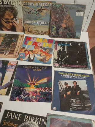 Lote Vinilos Pop Rock Internacional y Nacional