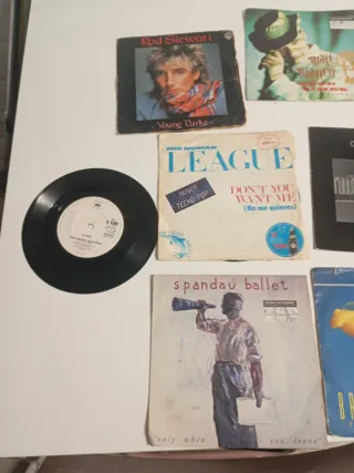 Lote Vinilos Pop Rock Internacional y Nacional