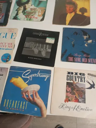 Lote Vinilos Pop Rock Internacional y Nacional