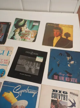 Lote Vinilos Pop Rock Internacional y Nacional