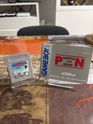 Phantom Air Mission Game Boy Cartucho + Manual