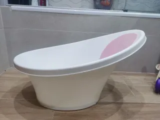 Bañera bebé Shnuggle + soporte