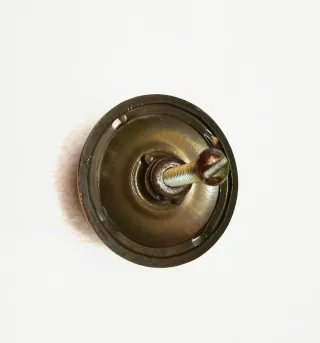 Pomo de puerta,rústico de bronce.