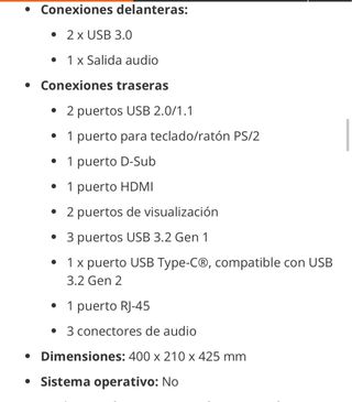 PC Gamer Negro NUEVO. Probar sin compromiso.