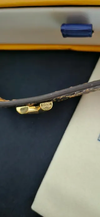 Bracciale Louis Vuitton monogram V dorato