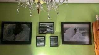 Láminas marinas con marco