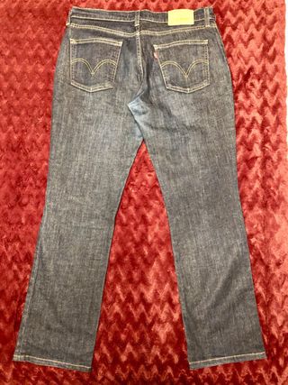 Pantalón vaquero mujer Levi's azul W33-L34