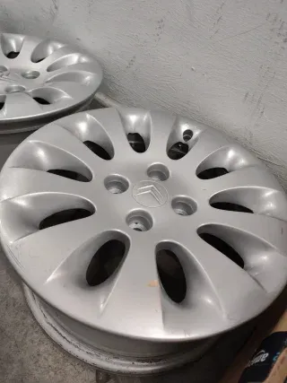 2 Llantas 15" Originales PSA (Citroën Peugeot) - A