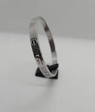 Pulsera Rígida Plata 925