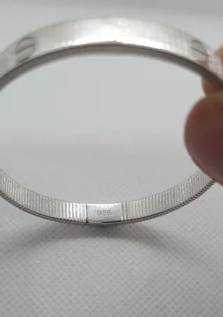 Pulsera Rígida Plata 925