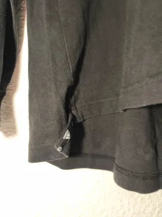 Sudadera Adidas Golf Negra Cuello Alto