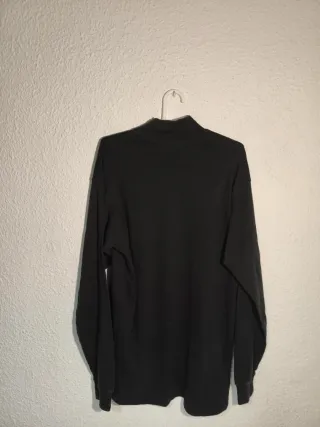 Sudadera Adidas Golf Negra Cuello Alto