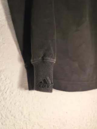 Sudadera Adidas Golf Negra Cuello Alto