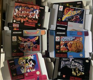 Lote 47 Cajas para Juegos Super Nintendo