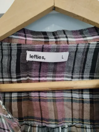 Camisa cuadros Lefties