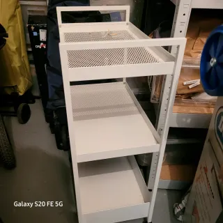 Carrito NISSAFORS IKEA Blanco