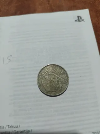 5 Pesetas Francisco Franco 1957