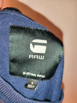 Sudadera G-Star Raw Azul Marino Original