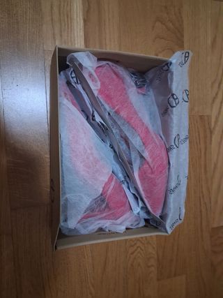 Zapatos de tacón fucsia AD SHOES talla 35 a la 41.