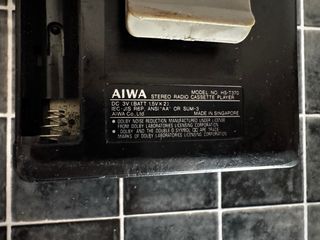 Walkman Aiwa HS-T370 Stereo Radio Cassette Player