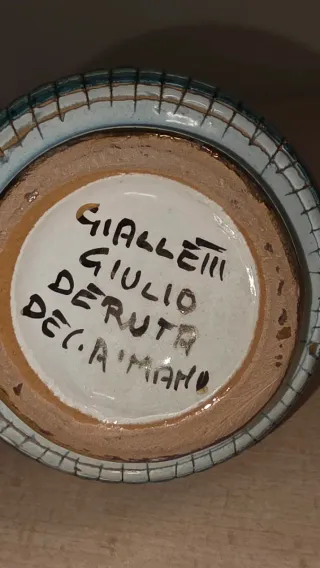 Vaso Gialetti Deruta Ceramica