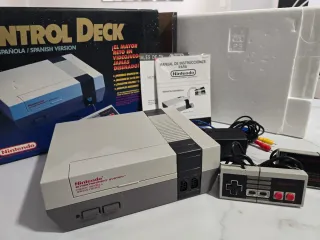 Consola Nintendo NES Control Deck Española