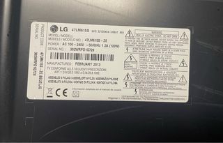Placa Base TV LG 47LM615S