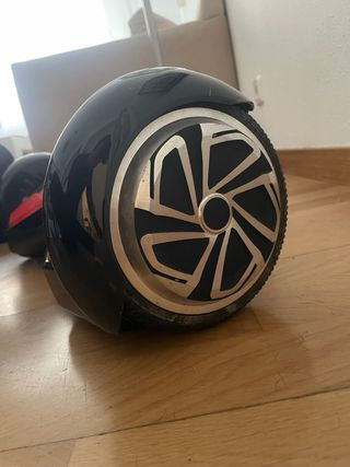 Hoverboard negro y rojo