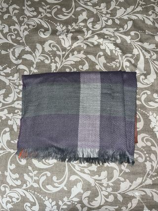 Bufanda Springfield Naranja y Morado