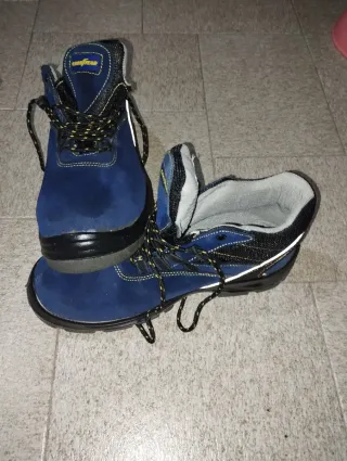 Scarpe antinfortunistiche Goodyear blu/nere