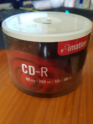 Tarrina 50 CD-R 700 MB 52x Imation