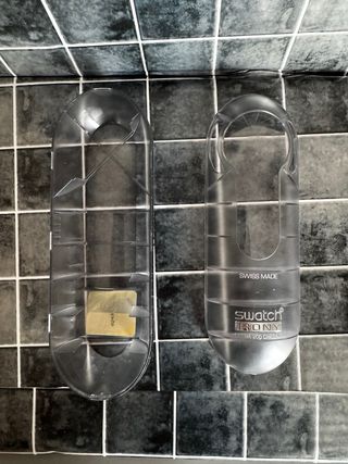 Custodia Swatch Irony Chrono Swiss Made