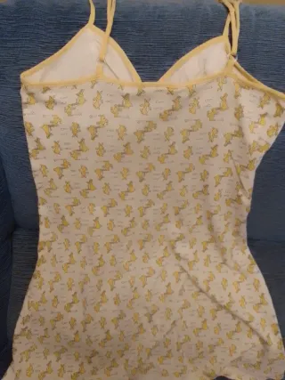 Camisón tirantes Etam mujer estampado.