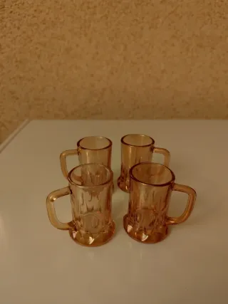 Antichi bicchieri da liquore Crisal Portugal