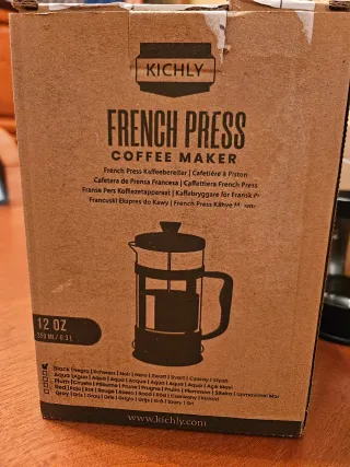 LIQUIDO Cafetera de prensa francesa