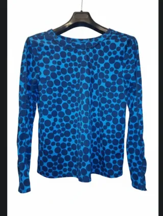 Blusa lunares azul Talla M
