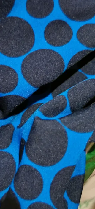 Blusa lunares azul Talla M