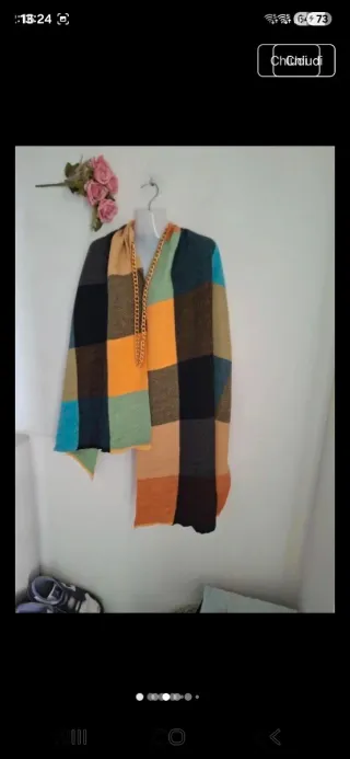 Sciarpone unisex fantasia