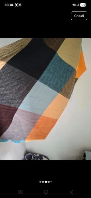 Sciarpone unisex fantasia