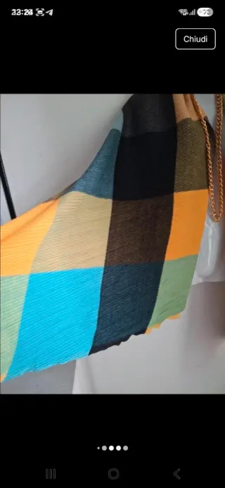 Sciarpone unisex fantasia