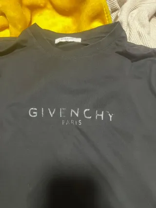 Camiseta Givenchy Logo Algodón Negra