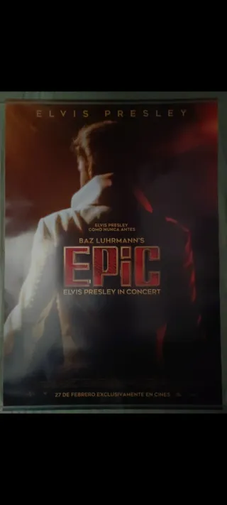 Póster Película Elvis Presley Baz Luhrmann