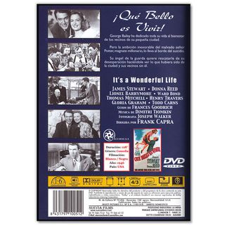 ¡QUÉ BELLO ES VIVIR! (Drama, Frank Capra)